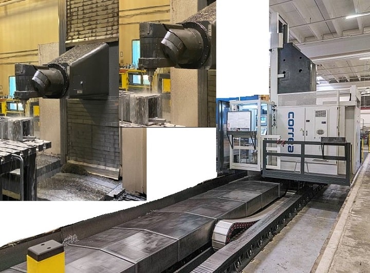 Floor type CNC milling machine CORREANAYAK HVM-140 - 220091