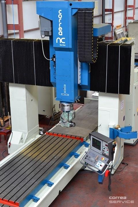 Bridge type milling machine Correa FP40/40 - NC Service