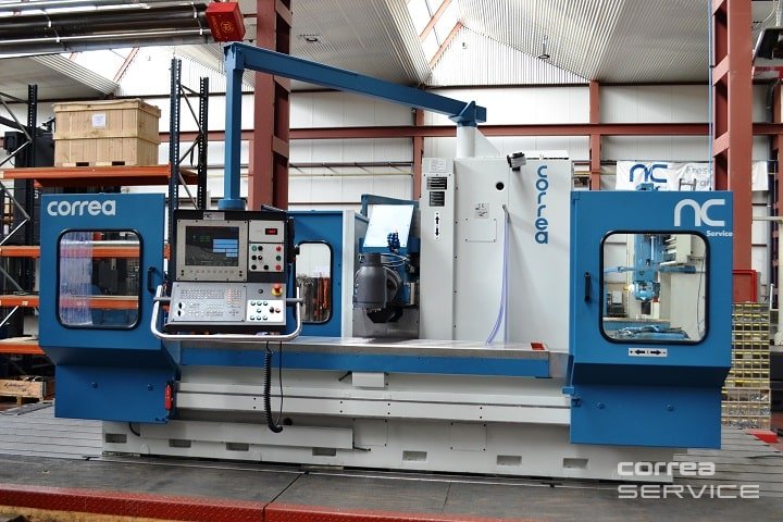 Retrofitting of used milling machines CORREA CF22/25 - CORREA Service