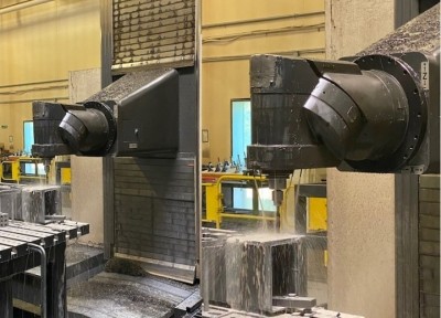 Used milling machine CORREANAYAK HVM-140 retrofitting by NC Service
