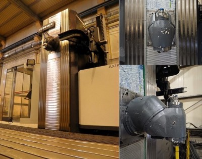 Fresadora reconstruida CORREA AXIA 100 de columna móvil