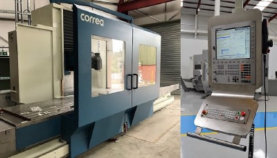 Used CORREA milling machine with new CNC - NC Service