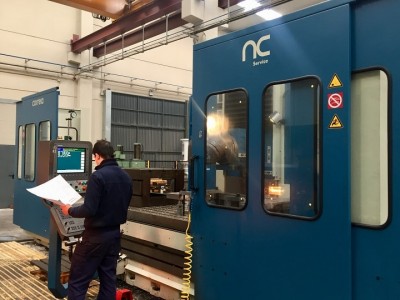 CORREA L30/43 milling machine retrofitted by NC Service 