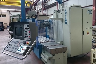 Retrofitting fresadora usada CNC CORREA CF22 - NC Service
