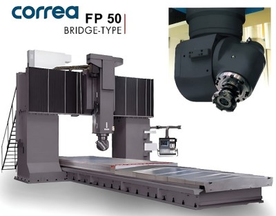 Fresadora reconstruida CORREA FP50/50 por CORREA Service