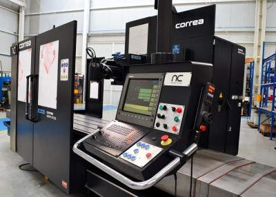 Fresadora CNC CORREA PRISMA 20 reconstruida por CORREA Service