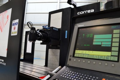 Fresadora CNC CORREA PRISMA 20 reconstruida por CORREA Service