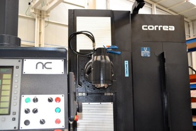 Fresadora CNC CORREA PRISMA 20 reconstruida por CORREA Service