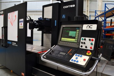 Fresadora CNC CORREA PRISMA 20 reconstruida por CORREA Service