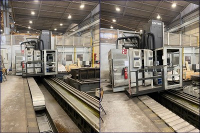 Retrofitting CORREA AXIA 100 milling machine by CORREA SERVICE