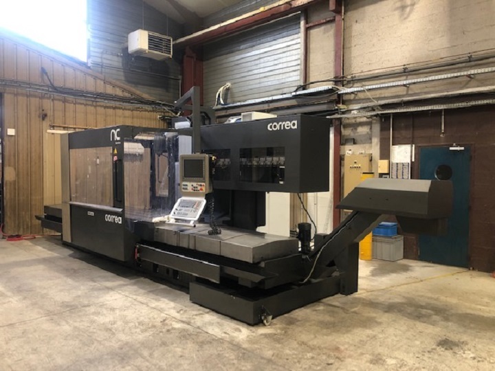 CNC second hand NICOLAS CORREA milling machine refurbished by NC Service