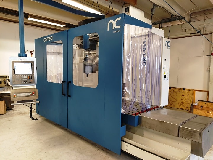 CORREA A25/25 CNC milling machine retrofitted by NC Service