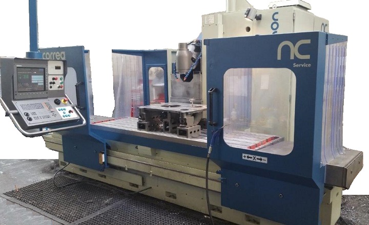 CORREA CF22/25 & CORREA CF22-Plus milling machines retrofitted by NC Service