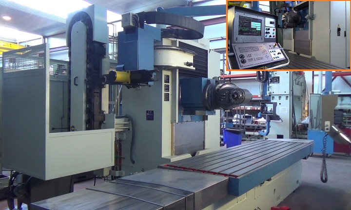 Bed type CORREA A25/30 and A30/30 milling machines