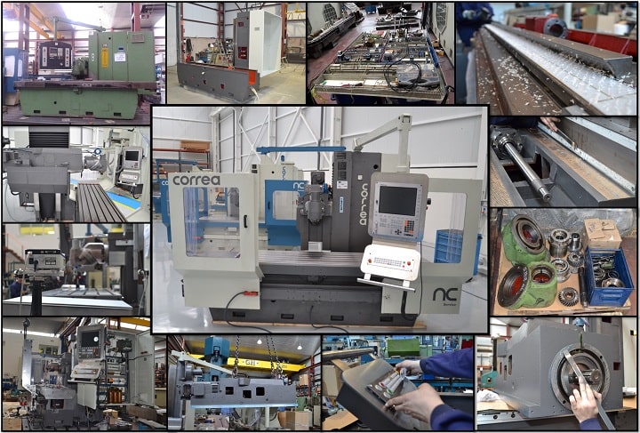 Used refurbished milling machine_Nicolás-Correa-Service