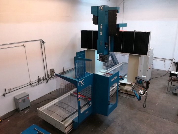 CORREA FP40/40 milling machine overhauled by NC Service