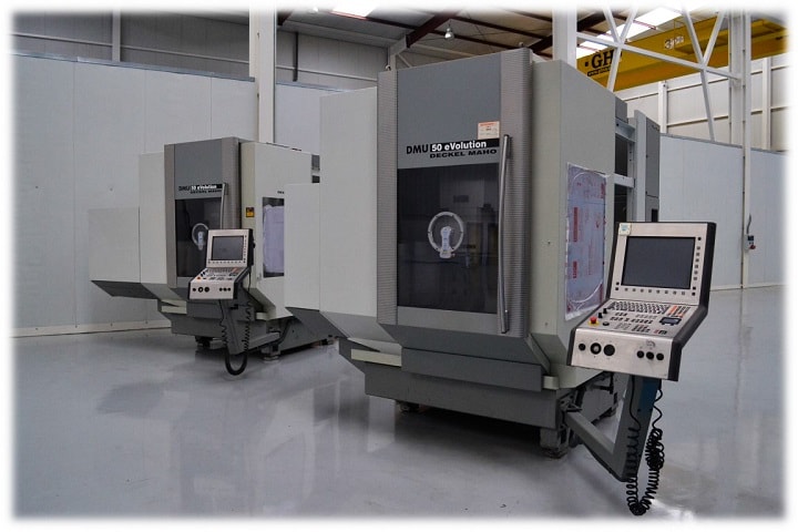 DECKEL MAHO 5-axis vertical machining centres inspected by NC Service