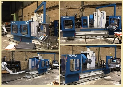 CORREA CF22/25 CNC milling machine retrofitted by NC Service