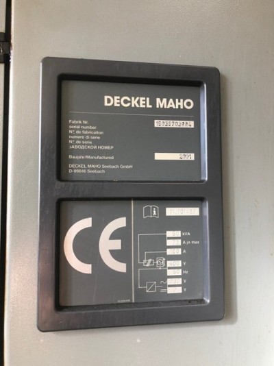 Centro mecanizado vertical - DECKEL MAHO - DMU 70eVolution